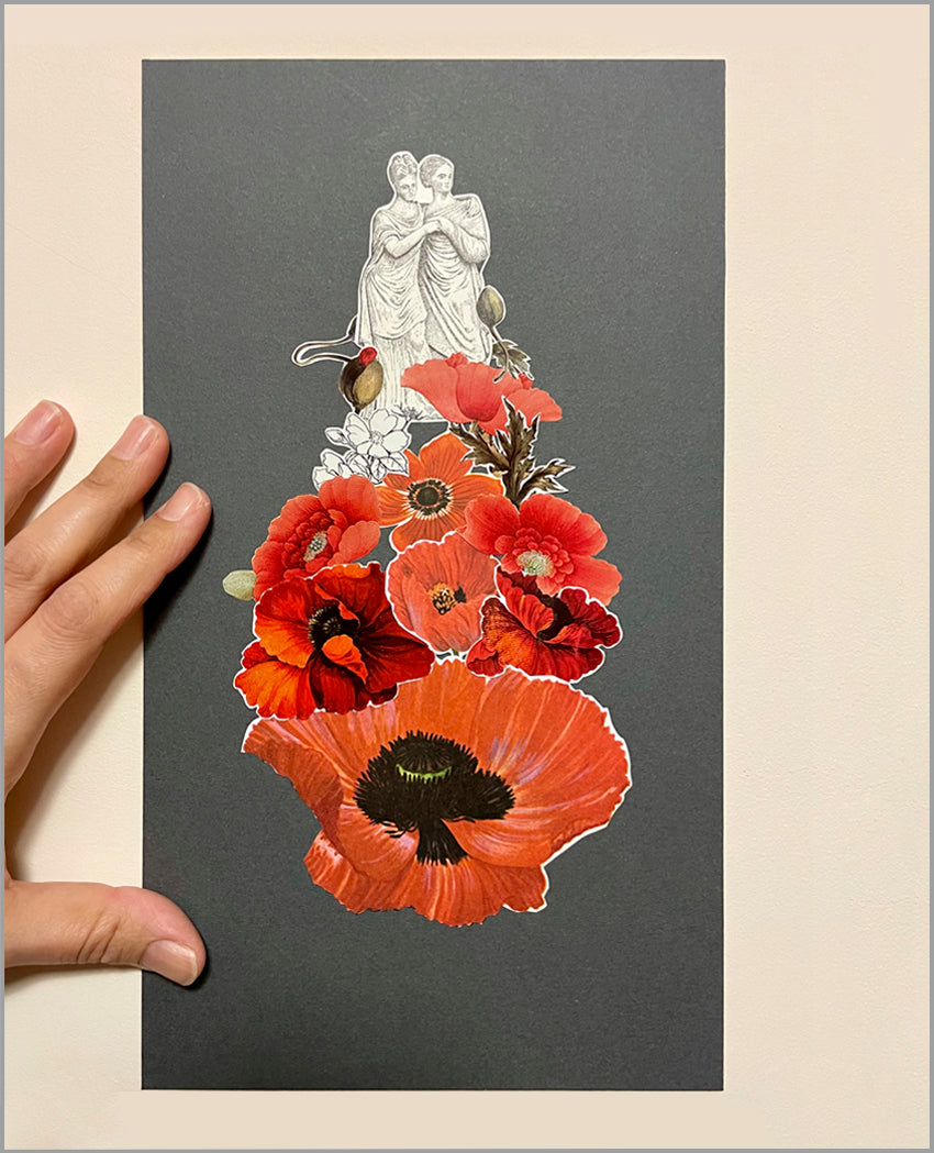 Primal Sin Hand Made Collage